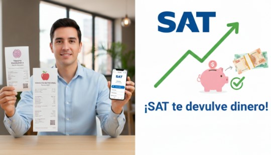 Psicólogo y Nutriólogo: ¿Cómo hacer que el SAT te devuelva dinero por ir a terapia o a dieta?